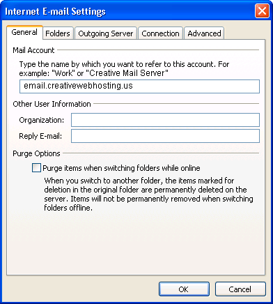 General Email Settings
