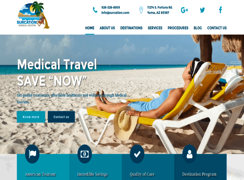 Medical Tourism Website Design & SEO
