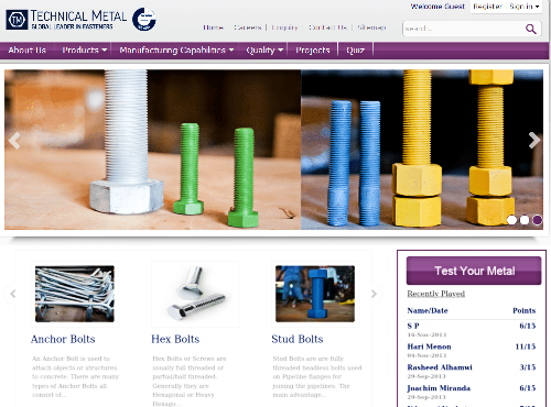 SEO friendly web design for industrial wholesalers